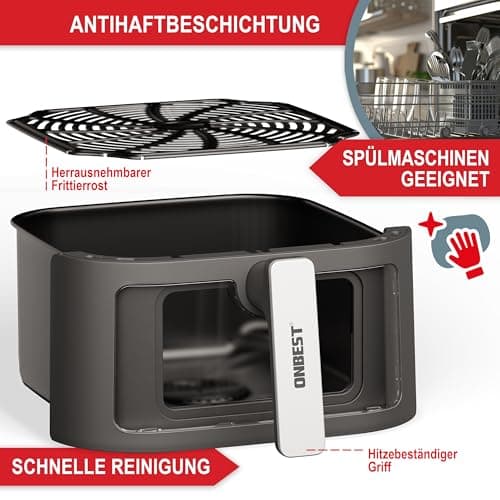 ONBEST Heißluftfritteuse Bild 6